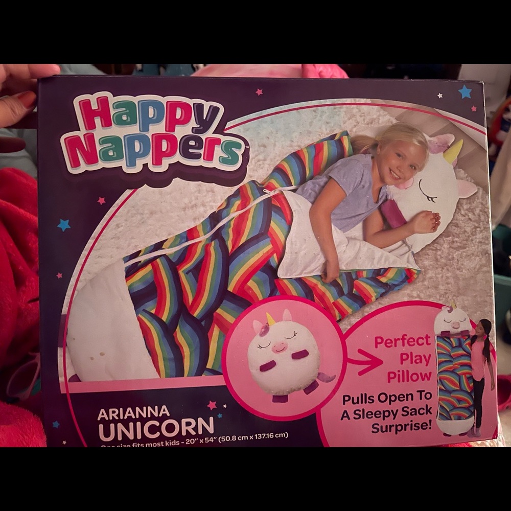 Happy Nappers used once with box daughter did not like .